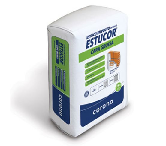 ESTUCOR ESTUCO CAPA GRUESA 25KG