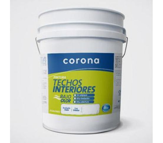 PINTURA TECHOS INTERIORES BLANCO 5 GL
