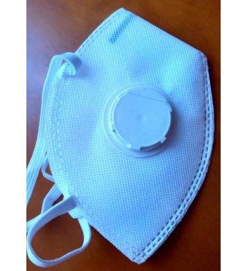 RESPIRADOR TIPO N95 PROTECTOR MATERIAL PARTICULADO CON VÃLVULA  20